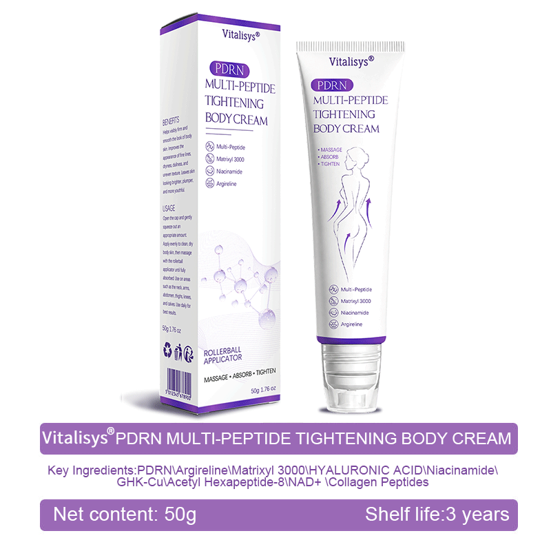 30% OFF✨✨ Vitalisys® PDRN Multi-Peptide Massaging Body Roller Cream- Anti-aging, Hydrating, Skin Firming & Lifting, Skin Repair, Even Tone, Acne and Dark Spot Treatment, Wart and Mole Removal, and Psoriasis Relief