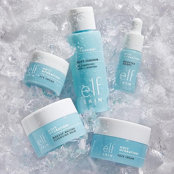 SKIN Holy Hydration! Hydrated Ever After Skincare Mini Kit, Cleanser, Makeup Remover, Moisturizer