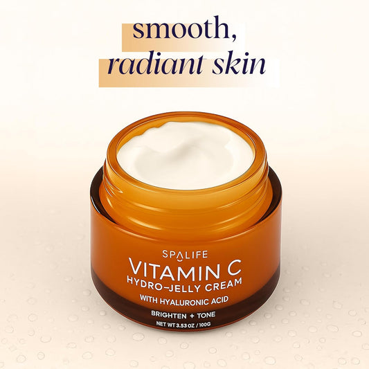 SpaLife Beauty Vitamin C Hydro - Jelly Moisturizing Face Cream With Hyaluronic Acid SpaLife Beauty